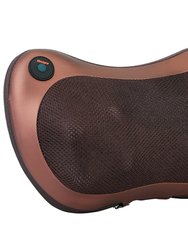 Thermo Neck Massage Pillow - Kneading Massager For Car & Home - Pain Relief & Relaxation