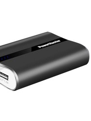 Ultra-Compact PowerMaster 12000mAh Charger - Dual USB Ports, Fast Charging - Ideal for IOS Phone - 3.1A Output - Black
