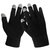 Unisex Touch Screen Gloves Full Finger Winter Warm Knitted Gloves For Warmth Running Cycling Camping Hiking - Black - Black