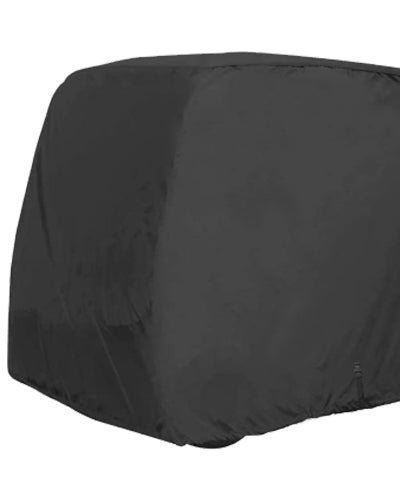 Fresh Fab Finds Universal 4 Passengers Golf Cart Cover 210D Water-Resistant UV-Resistant Outdoor Cover Fits For EZGO Club Car Yamaha - Black product