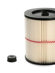 Vacuum Cartridge Filter Replacement Fits for Craftsman 9-17816