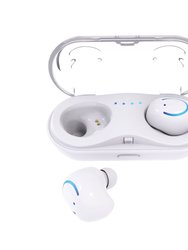 Wireless TWS Earbuds - Stereo Sound, Multiple Packs and Pieces - White