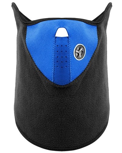 Fresh Pawz Half Face Mask Breathable Windproof Dustproof Neck Warmer For Bike Motorcycle Racing - Blue product