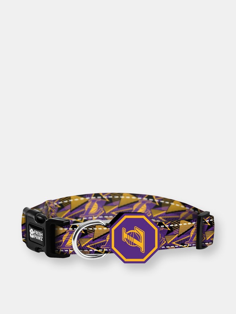 Los Angeles Lakers x Fresh Pawz - Hardwood | Collar - Purple