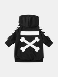 Woof Hoodie | Dog Clothing - Black