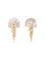 Hakuro Gold Midi Earrings - Gold