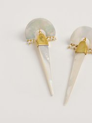 Myla Ivory Earrings