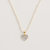 Seed Pearl Necklace With Mother Of Pearl Heart Pendant