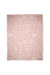 Fleece Coffee Blanket - Pale Pink/White - 150cm x 100cm - Pale Pink/White