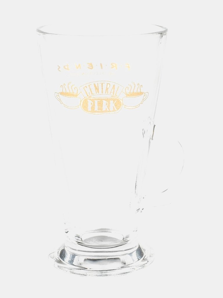 Friends Central Perk Latte Glass - Transparent