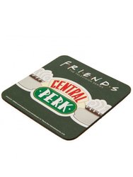 Friends Central Perk Mug and Coaster Set (Green/White/Red) (One Size)