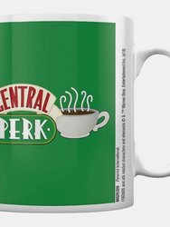 Friends Central Perk Mug (White/Green) (One Size) (One Size) - White/Green