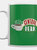 Friends Central Perk Mug (White/Green) (One Size) (One Size)