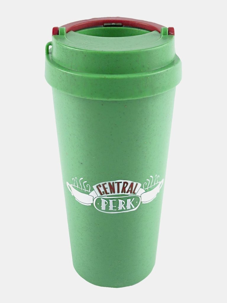 Friends Central Perk Reusable 14.3floz Travel Mug (Green) (One Size) - Green