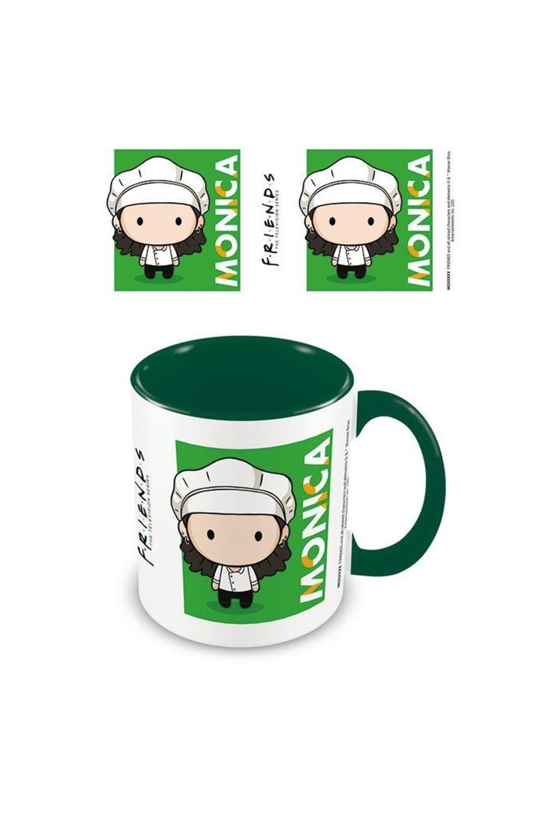 Friends Chibi Monica Mug - White/Green