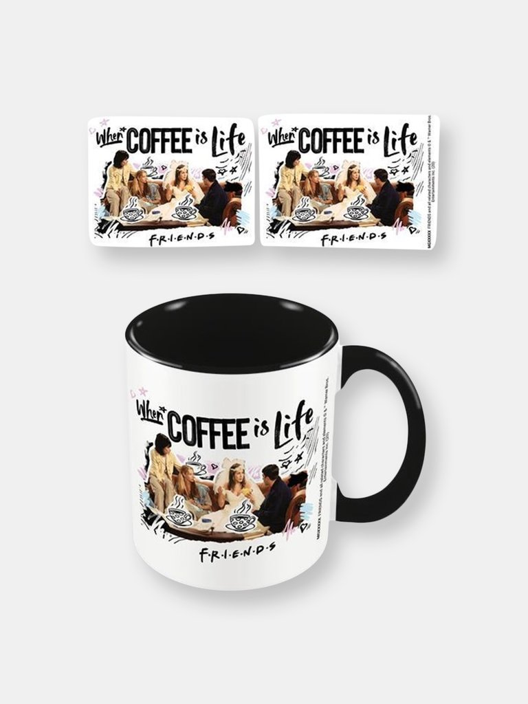 Friends Coffee Is Life Mug