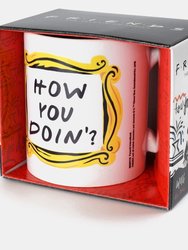 Friends How You Doin? Mug (White/Black/Yellow) (One Size) (One Size)