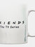Friends Logo Mug - White/Black