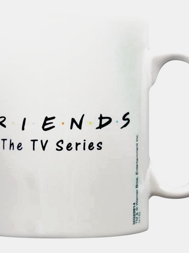 Friends Logo Mug - White/Black