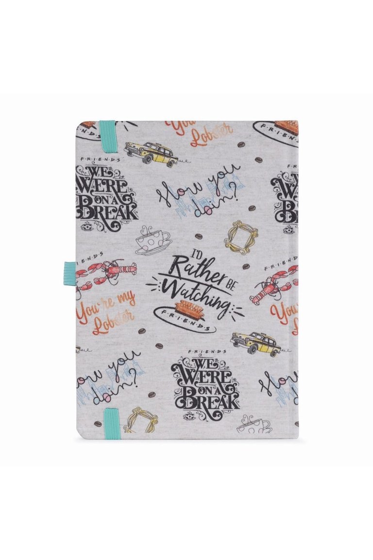 Friends Marl A5 Wirebound Notebook