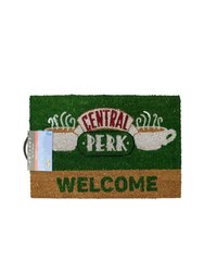 Friends Official Central Perk Door Mat (Green/Brown) (One Size) - Green/Brown