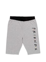 Friends Womens/Ladies Character Pajama Set (Black/Gray)