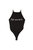 Womens/Ladies Logo Bodysuit - Black - Black