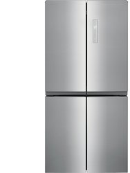 17.4 Cu. Ft. Stainless Steel 4-Door French Door Refrigerator - Silver