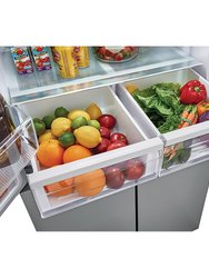 17.4 Cu. Ft. Stainless Steel 4-Door French Door Refrigerator