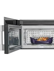 1.8 Cu. Ft. Stainless 2-in-1 Convection Over-the-Range Microwave