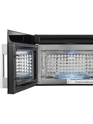 1.8 Cu. Ft. Stainless 2-in-1 Convection Over-the-Range Microwave