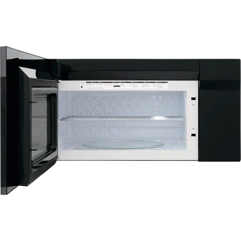 1.9 Cu. Ft. Black Stainless Over the Range Microwave