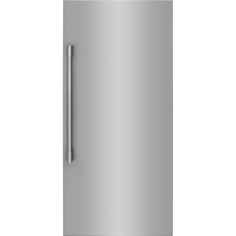 19 Cu. Ft. Stainless Steel Single-Door Refrigerator