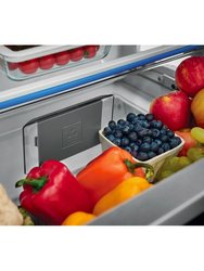 19 Cu. Ft. Stainless Steel Single-Door Refrigerator