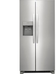 22 Cu. Ft. Stainless Steel Side-By-Side Refrigerator