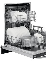 24" Stainless Built-In Dishwasher With EvenDry