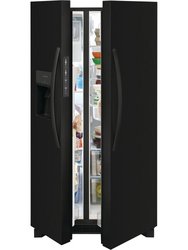 25.6 Cu. Ft. Black Side by Side Refrigerator