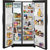 25.6 Cu. Ft. Black Side by Side Refrigerator