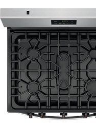 5.0 Cu. Ft. Stainless Gas Range