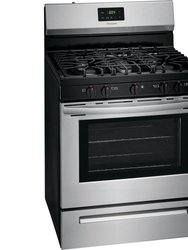 5.0 Cu. Ft. Stainless Gas Range