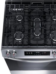 5.1 Cu. Ft. Stainless Steel Freestanding Gas Range