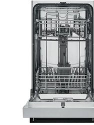 52dBa Stainless Steel 18 Inch Built-In Dishwasher