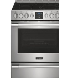 5.4 Cu. Ft. Stainless Front Control Electric Range With Air Fry