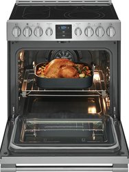 5.4 Cu. Ft. Stainless Front Control Electric Range With Air Fry