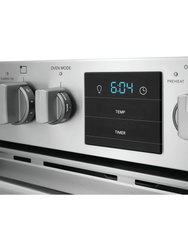 5.4 Cu. Ft. Stainless Front Control Electric Range With Air Fry