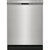 54 dBA Black Front Control Dishwasher - Stainless Steel