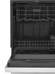 54 dBA Black Front Control Dishwasher