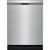 55 dBa Black Built-In Dishwasher - Stainless