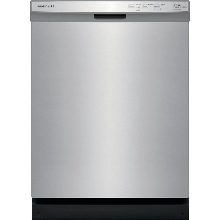 55 dBa Black Built-In Dishwasher - Stainless
