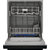 62 dBA Front Control Dishwasher